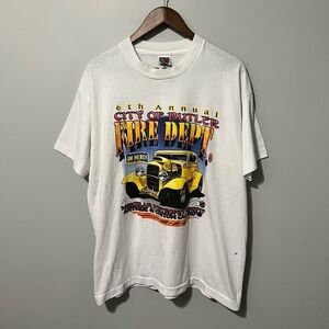 Vintage 6th Annual City Of Butler Fire Dept Shirt